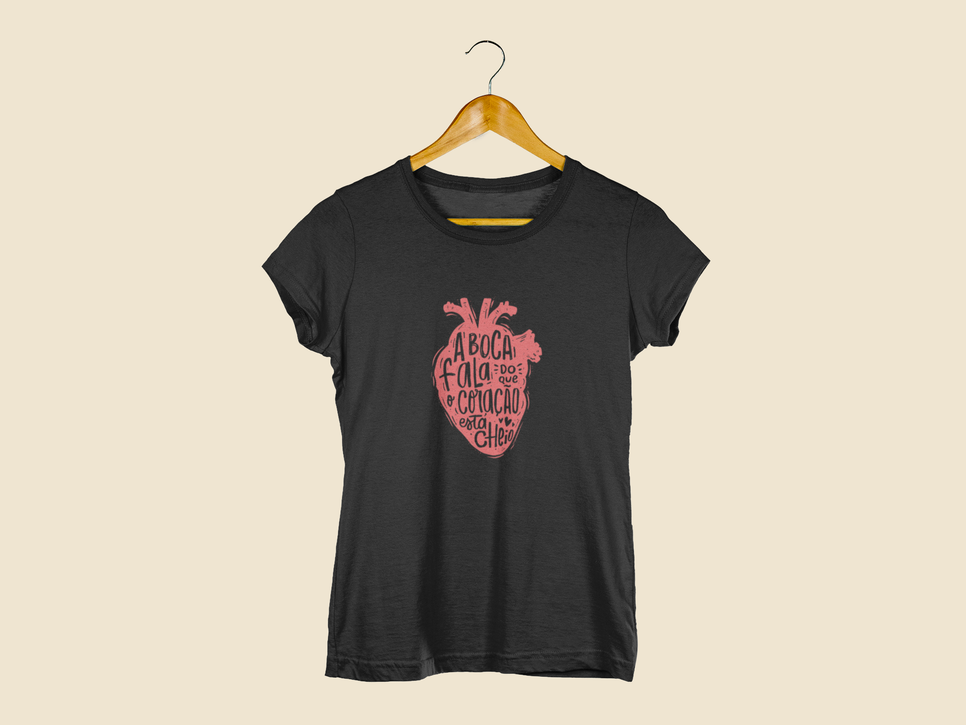 Camiseta Baby Look Cristã Feminina A Boca Fala