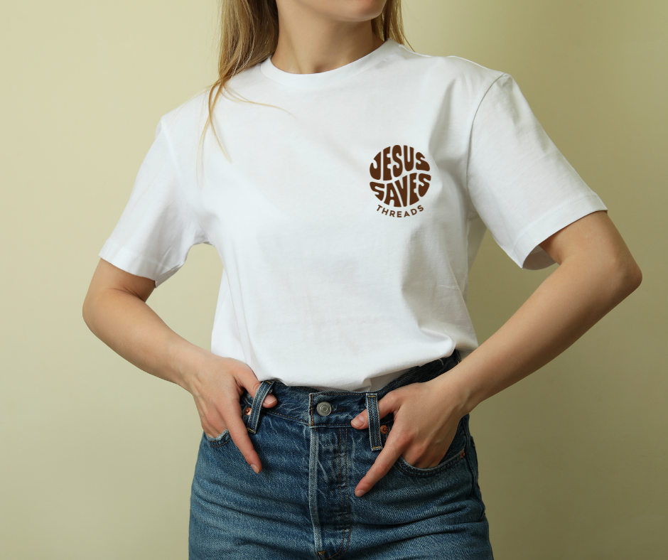 Camiseta Cristã Feminina Jesus Saves