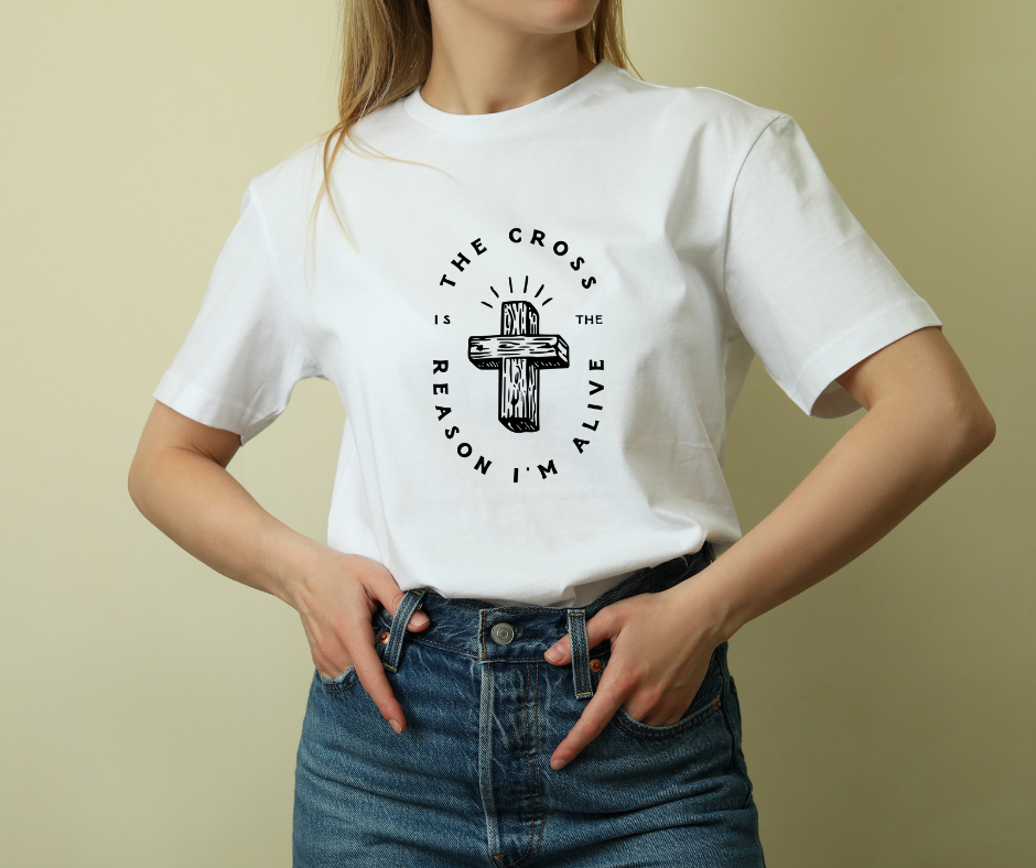 Camiseta Cristã Feminina The Cross