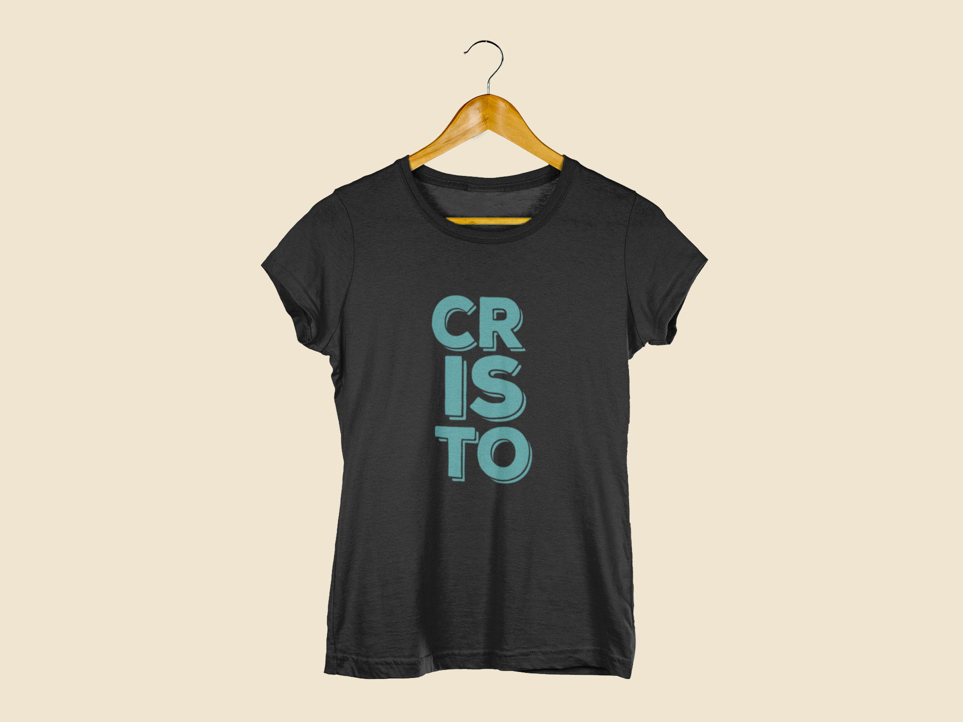 Camiseta Baby Look Cristã Feminina Cristo